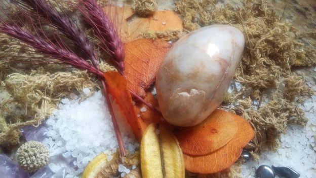 Pedra para massagem quente ou fria