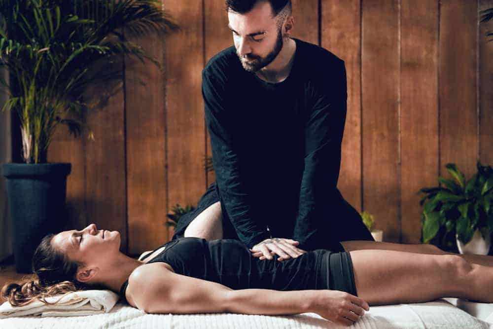 Massagem shiatsu